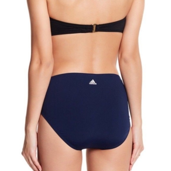 adidas Performance Swimsuit High Waist Swim Bottoms Infinitex+ PLUS SIZE NEW $44 - Picture 2 of 4